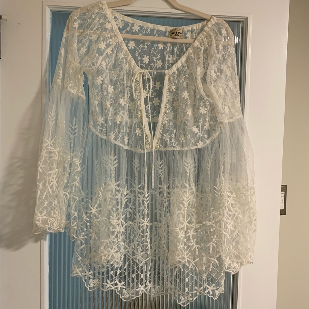Top Shop Beaded Dress